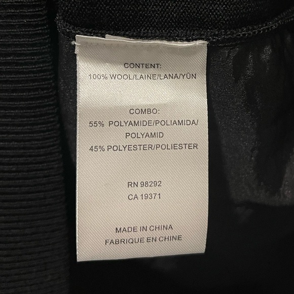 TIBI Ssense Exclusive Black Hybrid Polo Mens Size XL - Picture 12 of 14